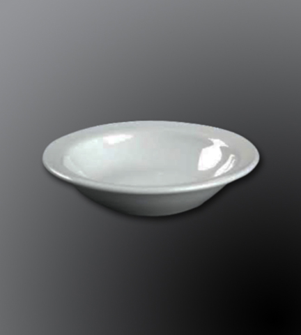 Narrow Rim Porcelain Dinnerware Alpine White Nappie 12 Oz.